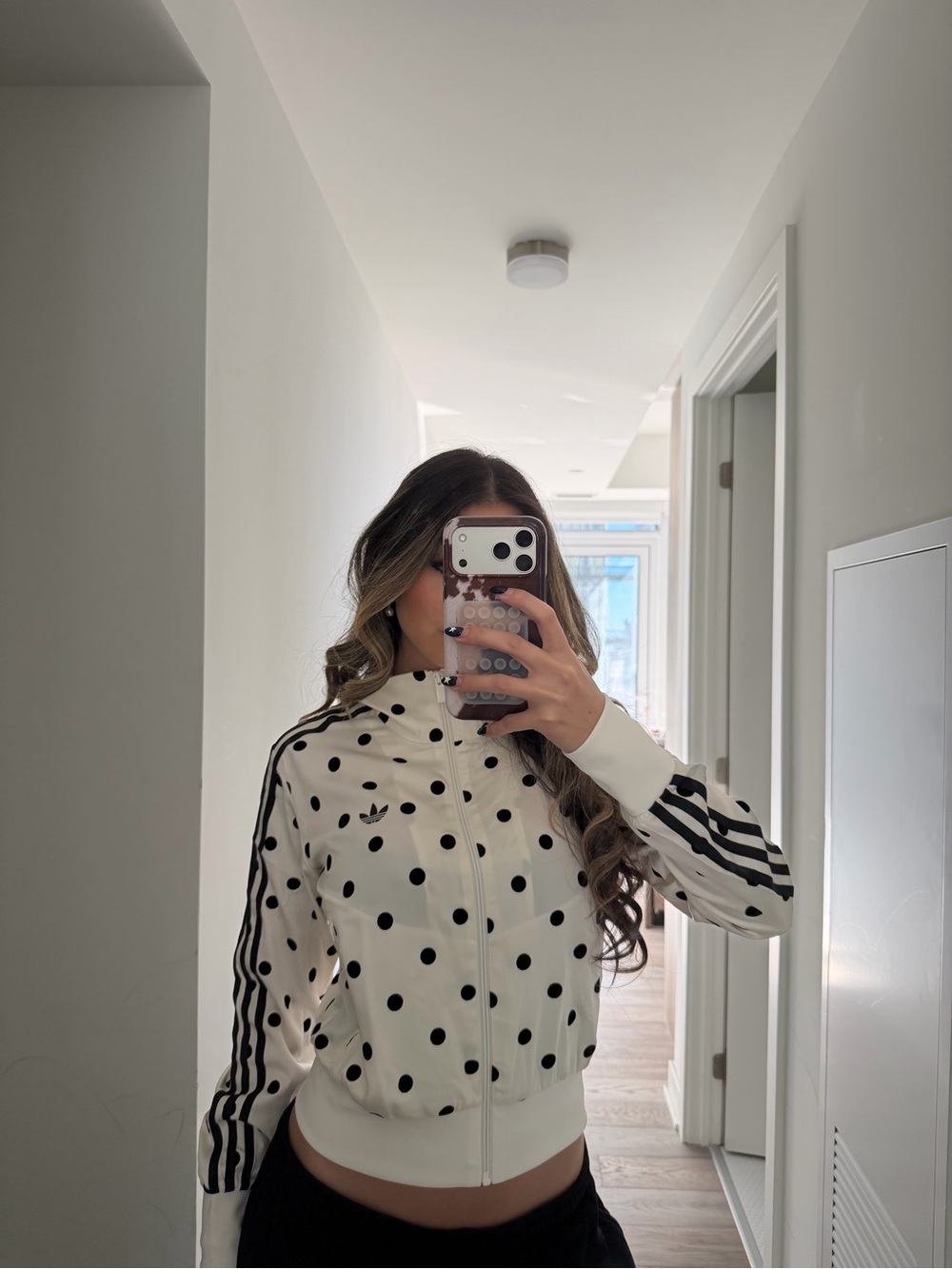 Adidas Polka Dot Jacket